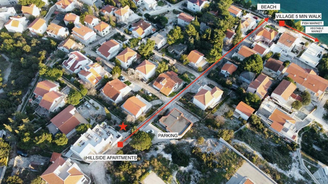 The Grande - Huge Terrace - Amazing Sea Views - Tastefully Furnished - Access To Rooftop Terrace And Gym - Hillside Apartments Rogoznica Rogoznica  Extérieur photo
