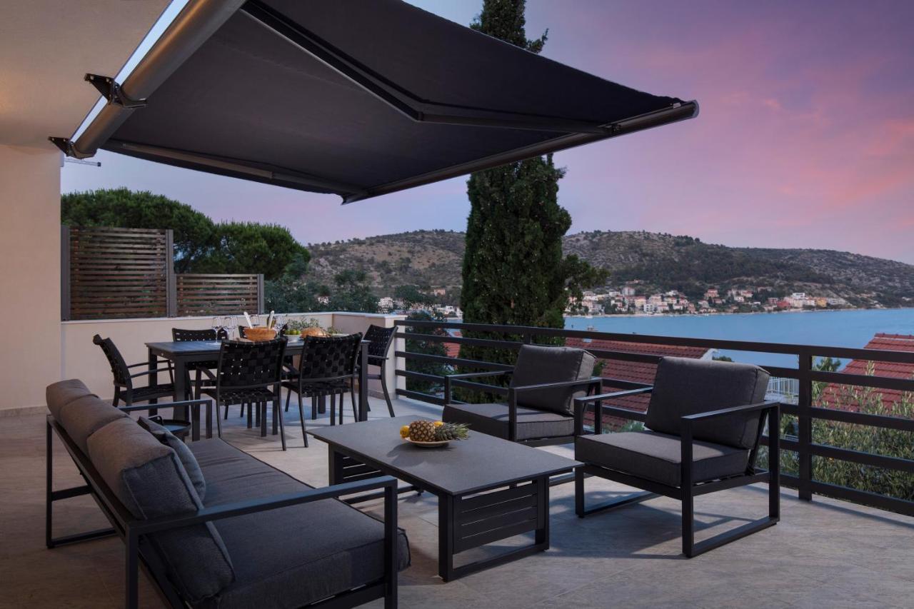The Grande - Huge Terrace - Amazing Sea Views - Tastefully Furnished - Access To Rooftop Terrace And Gym - Hillside Apartments Rogoznica Rogoznica  Extérieur photo
