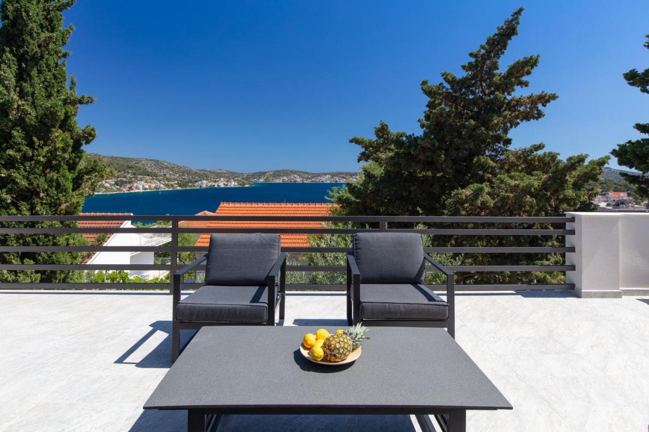 The Grande - Huge Terrace - Amazing Sea Views - Tastefully Furnished - Access To Rooftop Terrace And Gym - Hillside Apartments Rogoznica Rogoznica  Extérieur photo